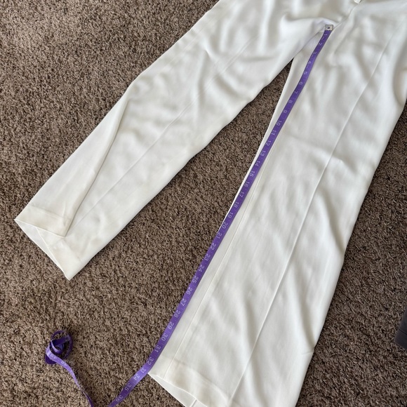 NWT Kobi Halperin Melina Pants Ivory Size 8 - Picture 14 of 16